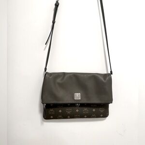 MCM Sea Turtle Green Crossbody Bag